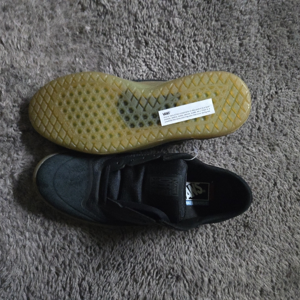 Vans Ave Pro 1 Ultimatewaffle Men Black And Gum Bottom New 082025 - Picture 6 of 11